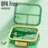 Medicine Pill Organizer Travel Cute Small Pill Box for Purse Travel Size Medication Daily Pocket Pharmacy Green Plastic
