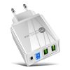 36W PD20W EU/US/UK Plug 4USB Charger Quick Charge 3.0 For Phone Adapter For Huawei IPhone Portable Wall Mobile Charger Fast Charger
